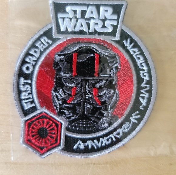 Funko Star Wars First Order Iron On Patch New Lucasfilm 2015 - Picture 2 of 4